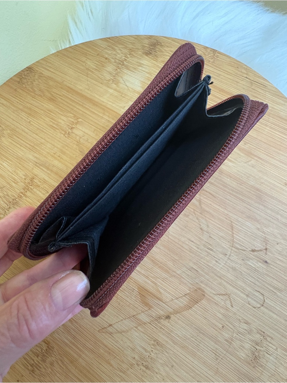 Boho Western Bull Skull Zip Around Wallet - Picture 4 of 7